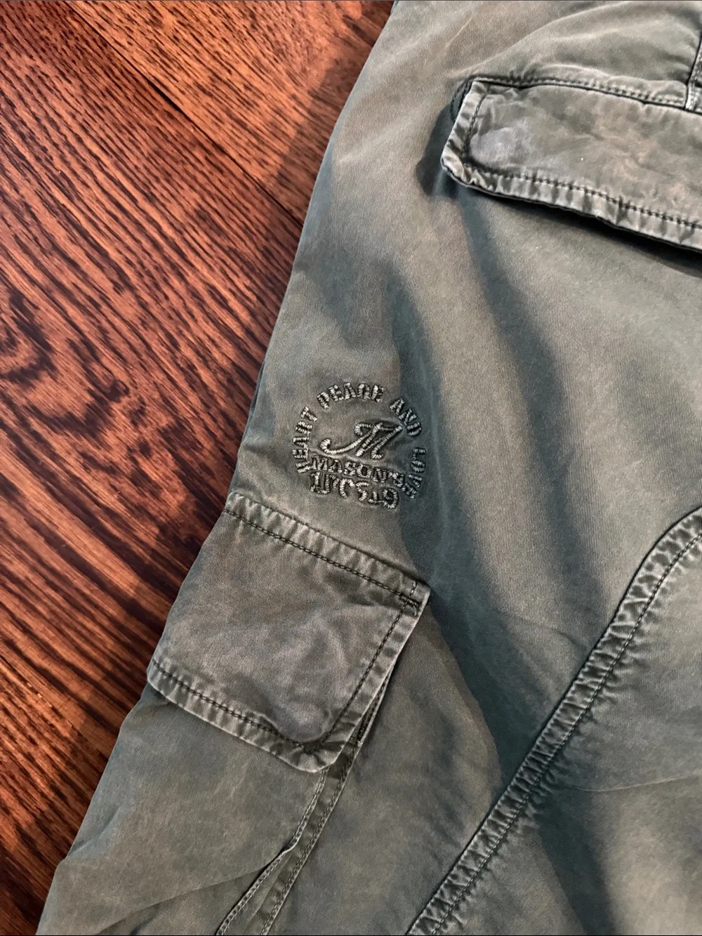 Mason Olive Green Cargo Pants